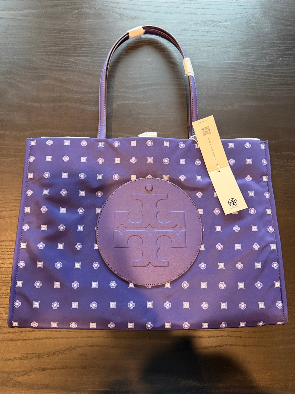 Tory Burch Ella Logo Tote Bag